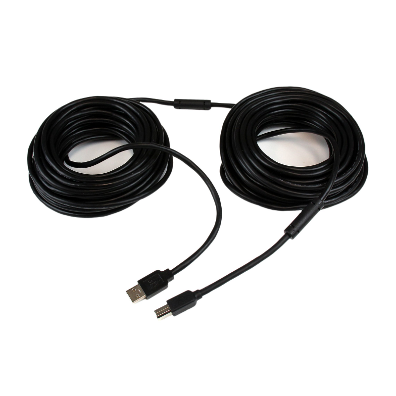 StarTech USB2HAB65AC 20m / 65 ft Active USB 2.0 A to B Cable - M/M